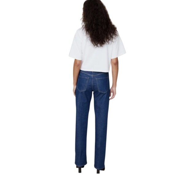 Banana Republic 2024 Stacked Slim Bootcut Jeans Womens 29 Blue Medium Wash - Picture 2 of 12